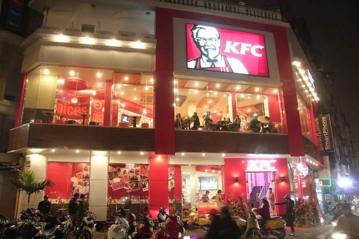 1 tiệm KFC ở Sài Gòn