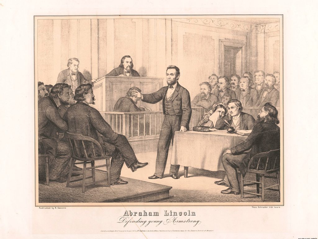 Abraham Lincoln ở phòng xử án